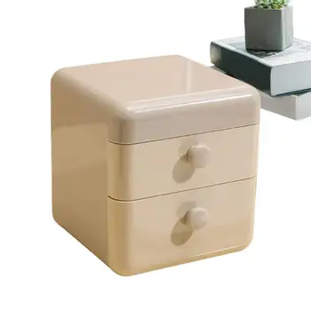  ящик для ручек коробка с 2 ящиками для карандашей ящик для хранения симпатичный мультяшный настольный органайзер многофункциональный контейнер для ручек выдвижной ящик ювелирные изделия