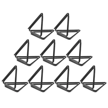 36 шт. Треугольные держатели для карт Маленькие держатели для номеров столов Треугольные зажимы для заметок Держатели номера стола