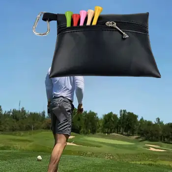 Мяч для гольфа Поясная сумка Кошелек Спорт на открытом воздухе для мужчин Женщины Футболка для гольфа