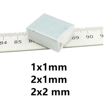  Мини Маленький N35 Круглый магнит 1x1 2x1 2x2 мм Неодимовый магнит Постоянный NdFeB Сверхсильные мощные магниты