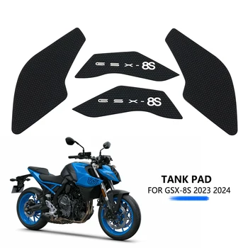 Наклейка на мотоцикл Противоскользящая накладка топливного бака Боковая газовая коленная рукоятка подходит для SUZUKI GSX8S GSX 8S GSX-8 S 2023 2024