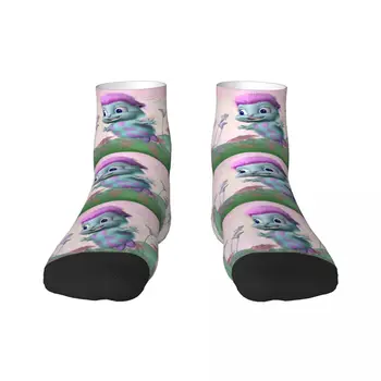 Симпатичные мужские носки Bibble Meme Платье Унисекс Теплый Дышащий 3D Печатный Комикс Аниме Экипаж Носки