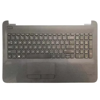 US Клавиатура ноутбука Для HP TPN-C125 TPN-C126 HQ-TRE с черной подставкой для рук Верхняя крышка С тачпадом