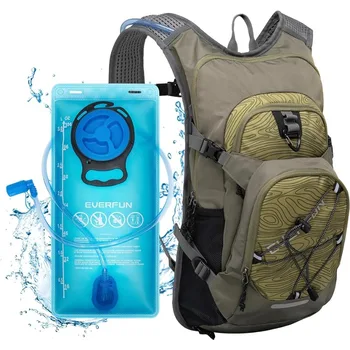 Походный рюкзак с водяным пузырем 2 л / 3 л рюкзак для воды Женщины Мужчины Легкий утеплитель Гидратация Дневной рюкзак