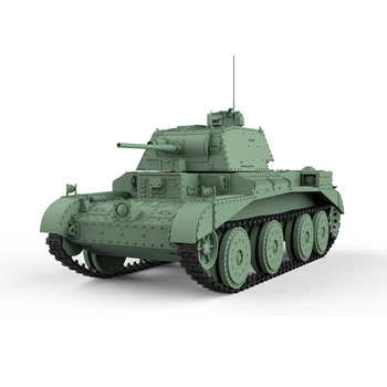 SSMODEL 35562 V1.7 1/35 3D-печатный легкий танк из смолы - британский легкий танк A13 MKI Cruiser MkIII