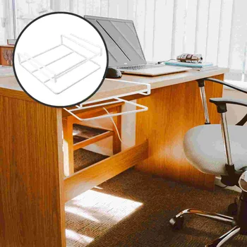 Держатель для ноутбука под столом Стойка для ноутбука в общежитии Полка для хранения ноутбука