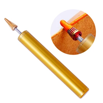 LMDZ Удобная ручка для краски по краям, красочный роликовый аппликатор по краям, незаменимый инструмент для печати на краю кожи для кожаного ремесла DIY