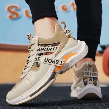 2024 Новая весна Мужская обувь для скейтбординга Удобные спортивные кроссовки на открытом воздухе Модная мужская обувь Кроссовки Tenis Para Hombre Tênis