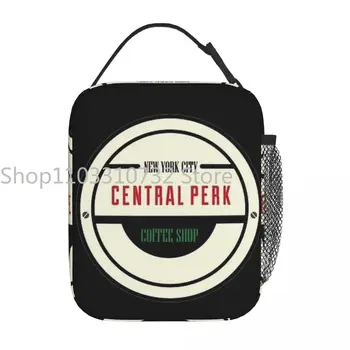 Central Perk Термоизолированная сумка для ланча для офисной кофейни Нью-Йорк Портативная сумка для еды Термоохладитель Ланч-боксы