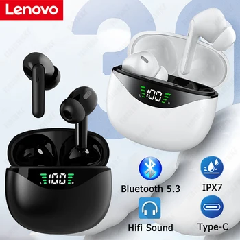 Lenovo Air Mini Buds Pods Pro 2 Bluetooth-наушники Светодиодная цифровая гарнитура Длительное время автономной работы Наушники Беспроводные спортивные игровые наушники