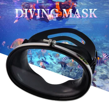 Маска для дайвинга Маски для подводного плавания из закаленного стекла с защитой от запотевания для мужчин и женщин Очки для дайвинга для безопасного снорклинга Дайвинг Плавание