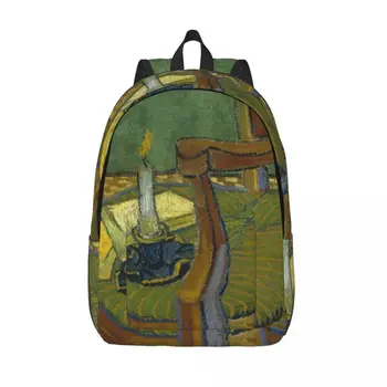 Мужской женский рюкзак Школьный рюкзак большой емкости для школьника Ван Гог де Стоэль Ван Гоген Школьная сумка