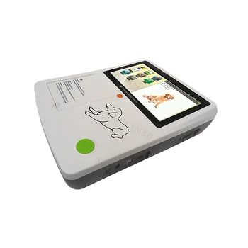 SY-W002 Электрокардиограмма для домашнего ЭКГ в клинике Цветной экран 12-канальный цифровой ветеринарный монитор