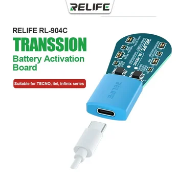 RELIFE RL-904C Audio Series Зарядка аккумулятора Простая плата активации Подходит для серий TECNO, Itel, Infinix