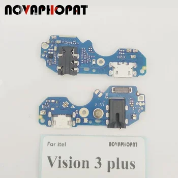 Novaphopat Для Itel Vision 3 Plus USB Док-станция Порт Штекер Наушники Аудио Разъем Микрофон MIC Зарядная плата