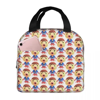 Zucker Animal Crossing Изолированные сумки для ланча Многоразовые сумки для пикника Термоохладитель Ланч-бокс Сумка для обеда для женщин Работа Дети Школа