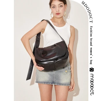 Summer Новая универсальная роскошная дизайнерская сумка через плечо большой емкости повседневная модная кожаная сумка через плечо в простом стиле для женщин