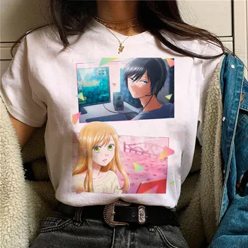 Yamada Lv999 футболка женская уличная футболка японская футболка женский комикс манга y2k одежда
