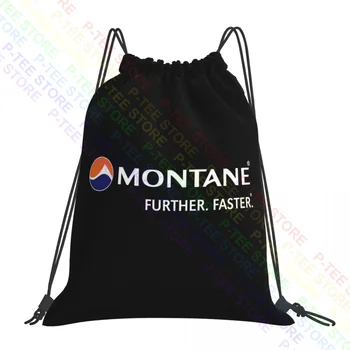 Montane Logo Кулиска Сумки Спортивная сумка Спортзал Мягкая спинка 3D-печать Школьная спортивная сумка