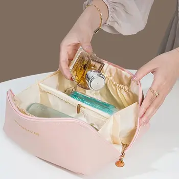 Портативные сумки для хранения косметики Бытовые туалетные принадлежности для ванной комнаты Организуйте упаковку Водонепроницаемые косметические средства по уходу за кожей Депозитные предметы