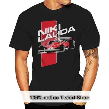 футболка Модная мужская футболка bioshick Niki Lauda - 1976