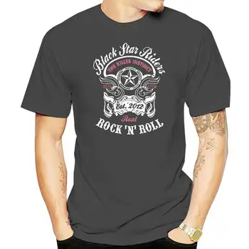 Black Star Riders Rock N Roll Мужская модная футболка