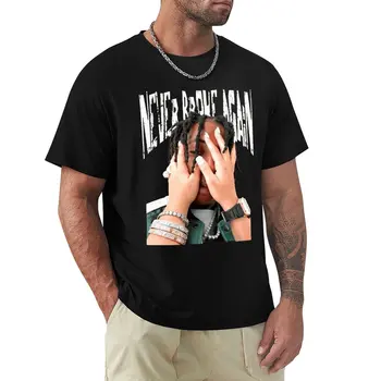 Молодой мальчик никогда больше не сломался рэп хип-хоп футболка для мужчин хлопковая новинка футболки футболка с круглым вырезом футболка с коротким рукавом одежда лето