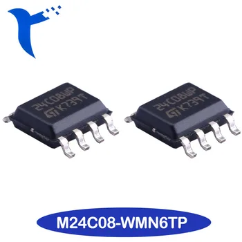 Новая оригинальная ИС памяти M24C08-WMN6TP для трафаретной печати 24C08WP Package SOP-8