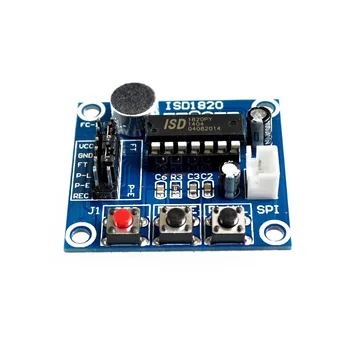  【AH ROBOT】 5 шт. ISD1820 записывающий модуль голосовой модуль голосовая плата телекоммуникационного модуля с микрофонами