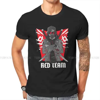 Urban Red Team TShirt Для мужчин Операционная система Linux Tux Penguin Стиль одежды Футболка Мягкий принт Свободный