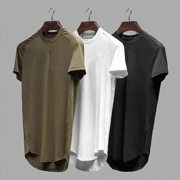 сетчатая футболка одежда обтягивающий тренажерный зал мужской летний новый бренд топы футболки Homme Solid Быстросохнущая футболка для бодибилдинга