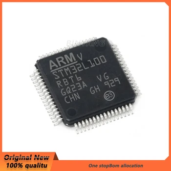 1-10 шт. Оригинальный НОВЫЙ микроконтроллер STM32F100RBT6B STM32F100RB LQFP64 IC