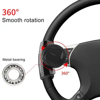 Универсальная ручка рулевого управления автомобиля 360 градусов плавное вождение для рулевого колеса G27 Civic G10 Fiat Модель Y