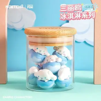 Sanrio Мороженое kuromi hellokitty Cinnamoroll Аниме Фигурка модель автомобильного торта Украшение сюрприз коробка игрушки коллекция приз подарок