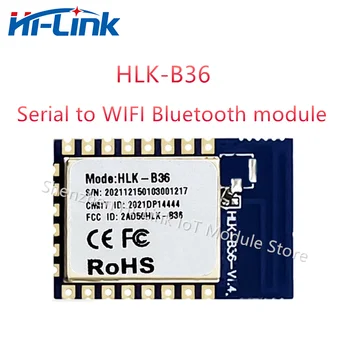  Интеллектуальный бытовой Hi-Link HLK-B36 Мини-размер Последовательный Модуль Bluetooth для WIFI 2.4G BLE4.2 AP / STA / BLE Гибридный режим